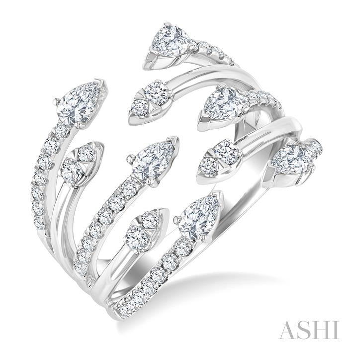 ASHI Diamond Fashion Open Ring 370J1PPFGWG