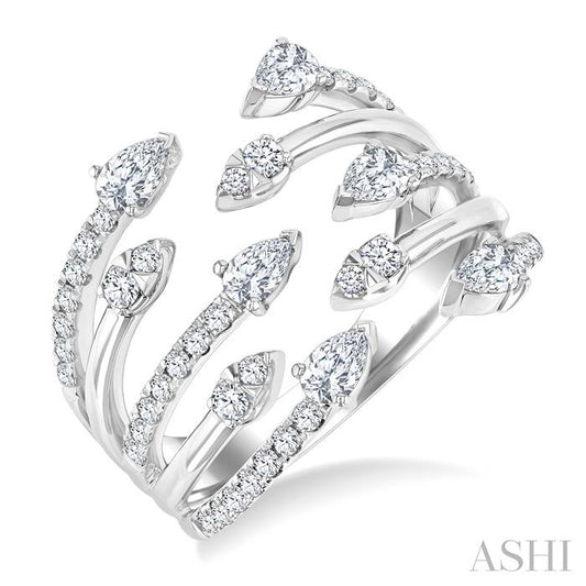 ASHI Diamond Fashion Open Ring 370J1PPFGWG