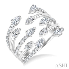 ASHI Diamond Fashion Open Ring 370J1PPFGWG