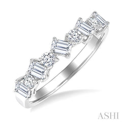 ASHI Emerald Shape Diamond Fashion Band 370K2PPFGWG