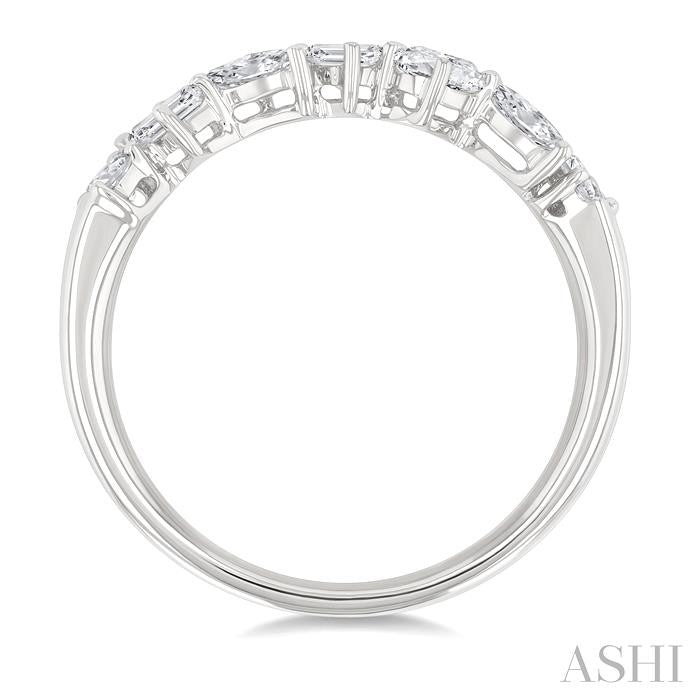 ASHI Mixed Shape Diamond Fashion Band 370L2PPFGWG
