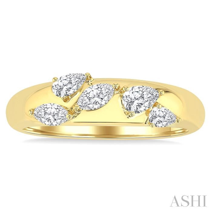 ASHI Mixed Shape Diamond Fashion Band 370V3PPFGYG
