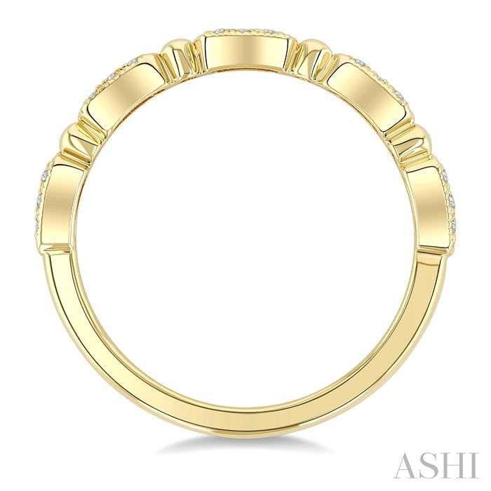 ASHI Stackable Diamond Fashion Band 370W8PPTSYG
