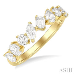 ASHI Mixed Shape Diamond Fashion Band 371E0PPFGYG-1.10