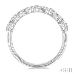 ASHI Mixed Shape Diamond Fashion Band 371E0PPFHWG-1.10