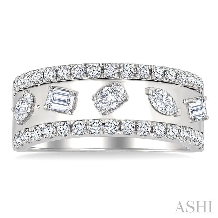 ASHI Bold Mixed Shape Diamond Fashion Band 371F2PPFGWG