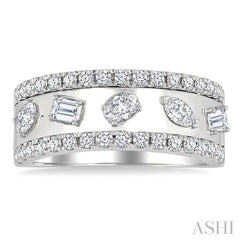 ASHI Bold Mixed Shape Diamond Fashion Band 371F2PPFGWG