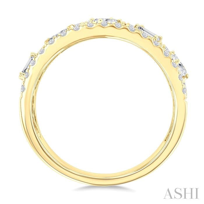 ASHI Bold Mixed Shape Diamond Fashion Band 371F2PPFGYG