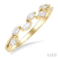 ASHI Marquise Shape Scatter Diamond Fashion Band 371K5PPFGYG