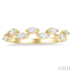 ASHI Marquise Shape Scatter Diamond Fashion Band 371K5PPFGYG