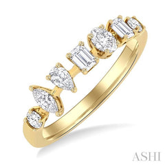 ASHI Mixed Shape Diamond Fashion Band 371L3PPFGYG