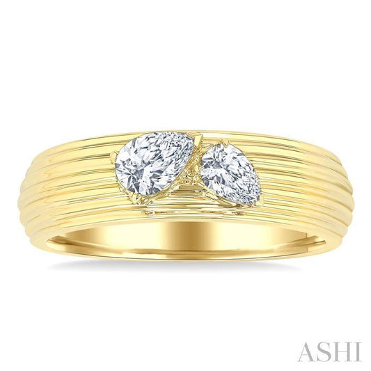 ASHI 2 Stone Diamond Fashion Band 371V4PPFGYG