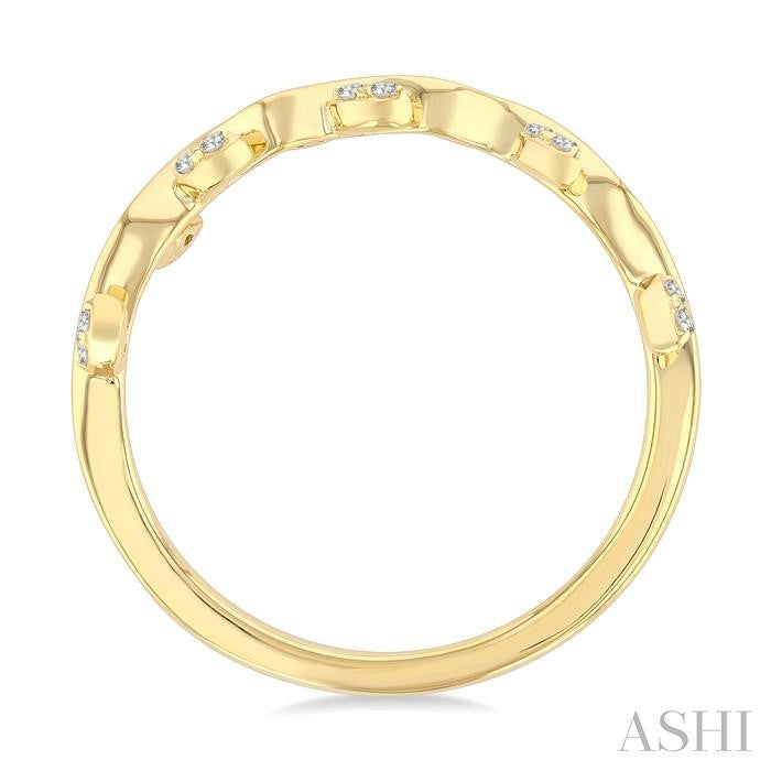 ASHI Leaf Stackable Diamond Fashion Band 371W8PPTSYG