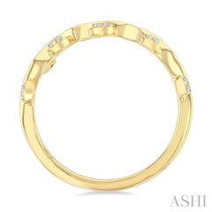 ASHI Leaf Stackable Diamond Fashion Band 371W8PPTSYG