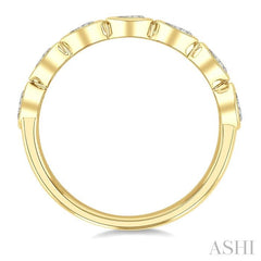 ASHI Pear Shape East-West Bezel Set Diamond Fashion Band 372E2PPFGYG-PR