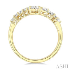 ASHI Chevron Mixed Shape Diamond Fashion Band 372L2PPFGYG