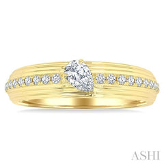 ASHI Pear Shape Diamond Fashion Band 372V5PPFGYG