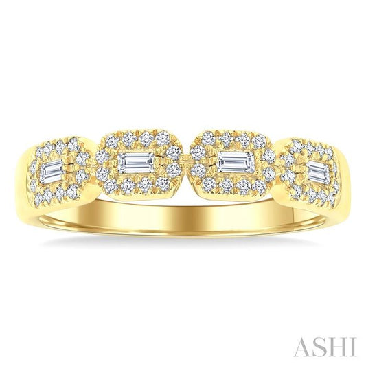 ASHI Halo Diamond Fashion Band 373E5PPFGYG