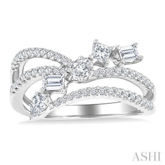 ASHI Mixed Shape Diamond Fashion Ring 373F2PPFGWG