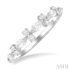 ASHI Marquise Shape Scatter Diamond Fashion Band 373K3PPFGWG