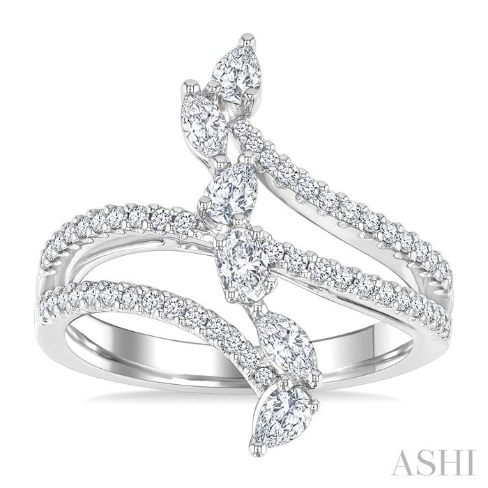 ASHI Mixed Shape Diamond Fashion Ring 374F2PPFGWG