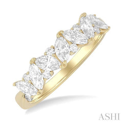 ASHI Scatter Zig-Zag Diamond Fashion Band 374L1PPFGYG