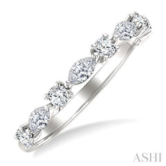 ASHI Marquise Shape Scatter Diamond Fashion Band 375K3PPFGWG