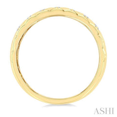 ASHI Bold Diamond Fashion Band 375W8PPTGYG