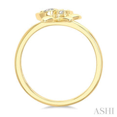 ASHI Starlit Petals Diamond Fashion Ring 375X8PPTGYG