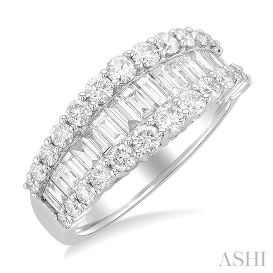 ASHI Baguette Diamond Fashion Band 376E0PPFGWG-1.60