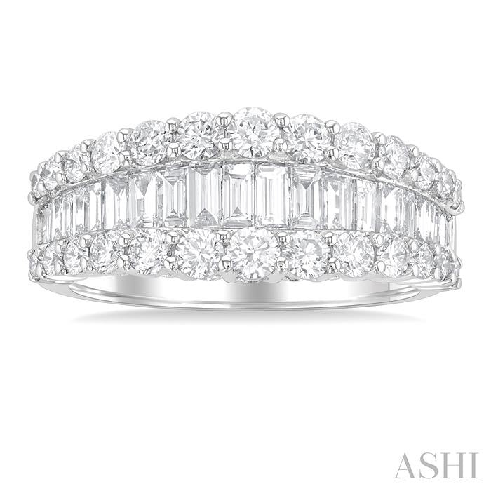 ASHI Baguette Diamond Fashion Band 376E0PPFGWG-1.60