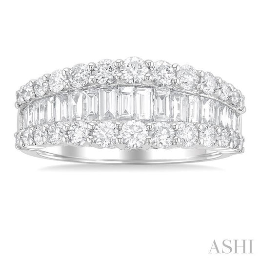 ASHI Baguette Diamond Fashion Band 376E0PPFGWG-1.60