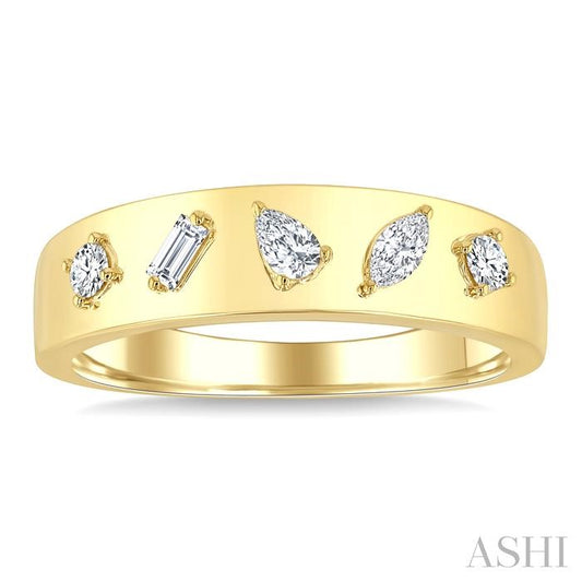 ASHI Mixed Shape Diamond Fashion Ring 376W6PPFGYG