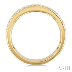 ASHI Oval Shape Diamond Fashion Band 377E3PPFGYG-OV