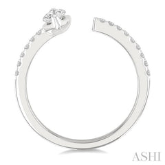 ASHI Marquise Shape Diamond Fashion Open Ring 377F4PPFGWG-MQ