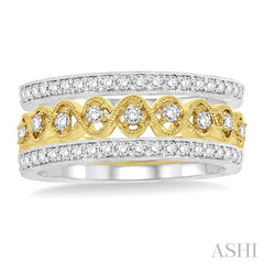 ASHI Stackable Diamond Band Set 37823PPFVWY-BS