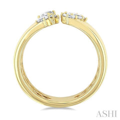 ASHI Bold Mixed Shape Diamond Fashion Open Band 378E2PPFGYG