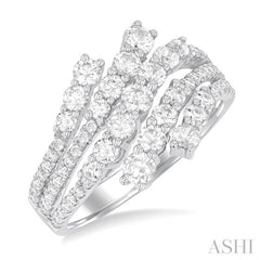 ASHI Bypass Diamond Fashion Ring 378H0PPFGWG