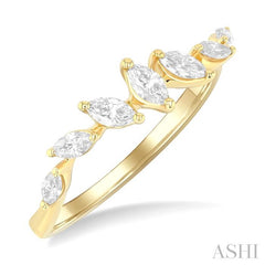 ASHI Marquise Shape Scatter Diamond Fashion Band 378K5PPFGYG