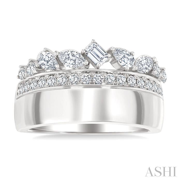 ASHI Mixed Shape Diamond Fashion Ring 378V2PPFGWG