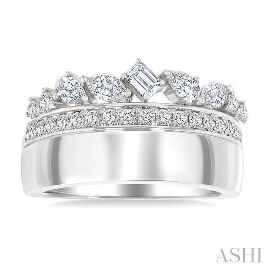 ASHI Mixed Shape Diamond Fashion Ring 378V2PPFGWG