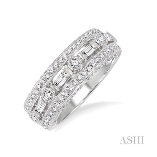 ASHI Baguette Diamond Fashion Ring 37642PPFVWG