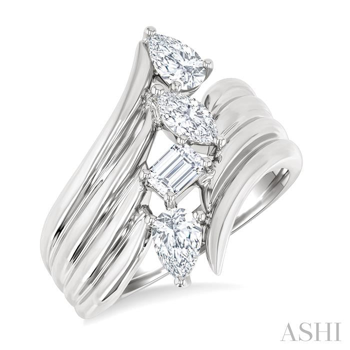 ASHI Mixed Shape Diamond Fashion Ring 379V1PPFGWG