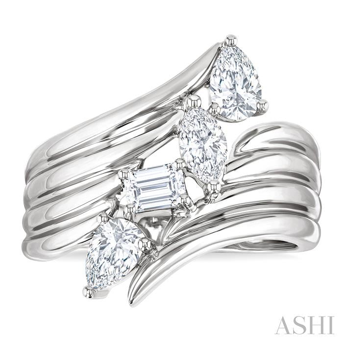 ASHI Mixed Shape Diamond Fashion Ring 379V1PPFGWG