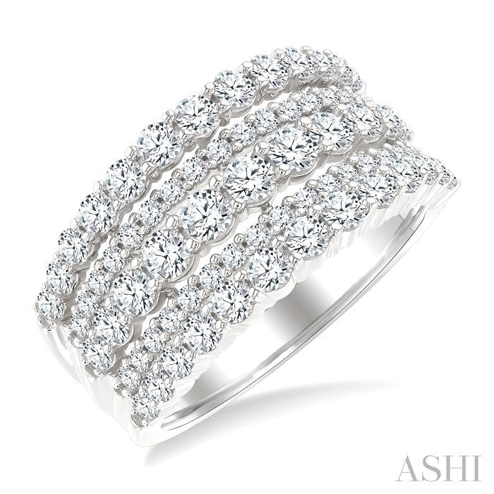 ASHI Bold Diamond Fashion Band 379W0PPFGWG-1.75