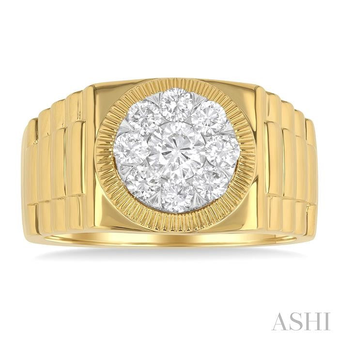 ASHI Men's Lovebright Diamond Ring 380A1PPTGYW