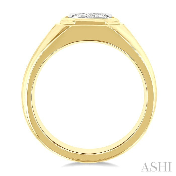 ASHI Men's Lovebright Diamond Ring 382A3PPTGYW