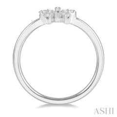 ASHI Stackable Bow Petite Diamond Fashion Ring 385D8PPTSWG