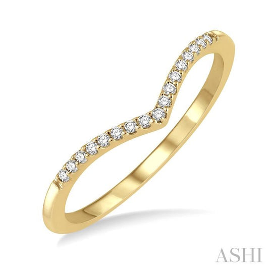ASHI Stackable Chevron Petite Diamond Fashion Ring 385F8PPTSYG