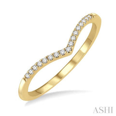 ASHI Stackable Chevron Petite Diamond Fashion Ring 385F8PPTSYG